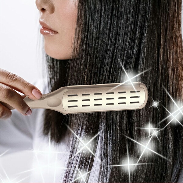 ボアブリストルブラシ ヘアブラシ 天然毛 TW-T101 グレージュ サンライズ
