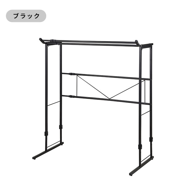 押入れダブルハンガー 伸縮タイプ 幅75-93cm 耐荷重20kg KP-DH 伸晃 ベルカ Belca