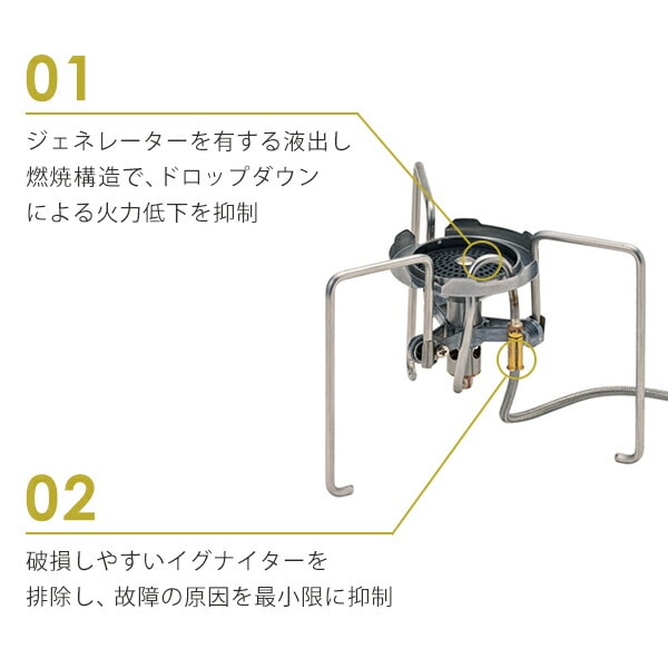 トレックマスター TrekMaster 液出し分離型ストーブ CB缶仕様 ST-331 SOTO ソト