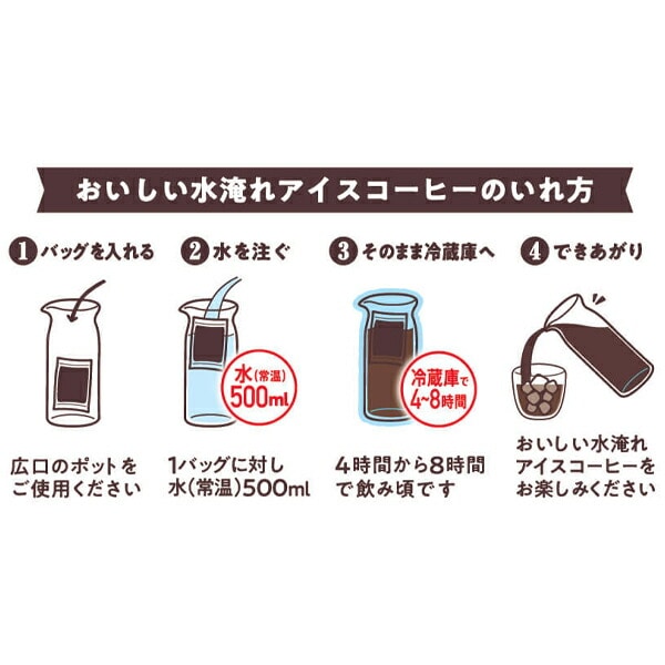 UCC ゴールドスペシャル コーヒーバッグ 水淹れアイスコーヒー 4袋×12パック(48袋) 351865 UCC 上島珈琲
