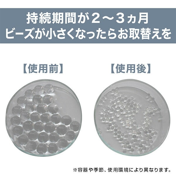 消臭力 業務用 ビーズタイプ 本体 400g デザインアソート 3個パック 無香料 エステーPRO