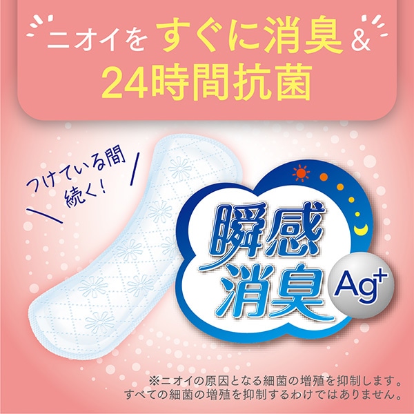ポイズ さらさら素肌 パンティライナー おりもの＆水分ケア 3cc 無香料44枚×12(528枚)(無地ダンボール仕様) 日本製紙クレシア