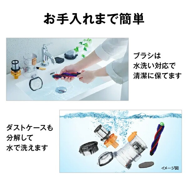掃除機 コードレス スティッククリーナー パワかるスティック 軽量 日本製 PV-BL50L 日立 HITACHI