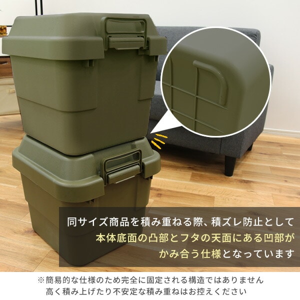 トランクカーゴ 座れる 収納ボックス 30L TC-30 リス RISU
