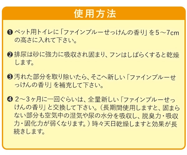 紙製猫砂 ファインブルー せっけんの香り 日本製 14L×4袋 常陸化工