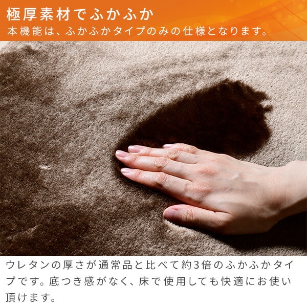 足元 ホットカーペット ホットマット ミニ 45×45cm 強弱切替 吸湿発熱素材使用 山善 YAMAZEN