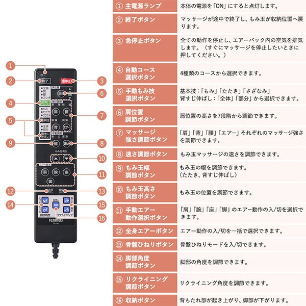 【代引不可】トラディS マッサージチェア TR-30 メーカー1年保証付き TR-40 ブラック フジ医療器