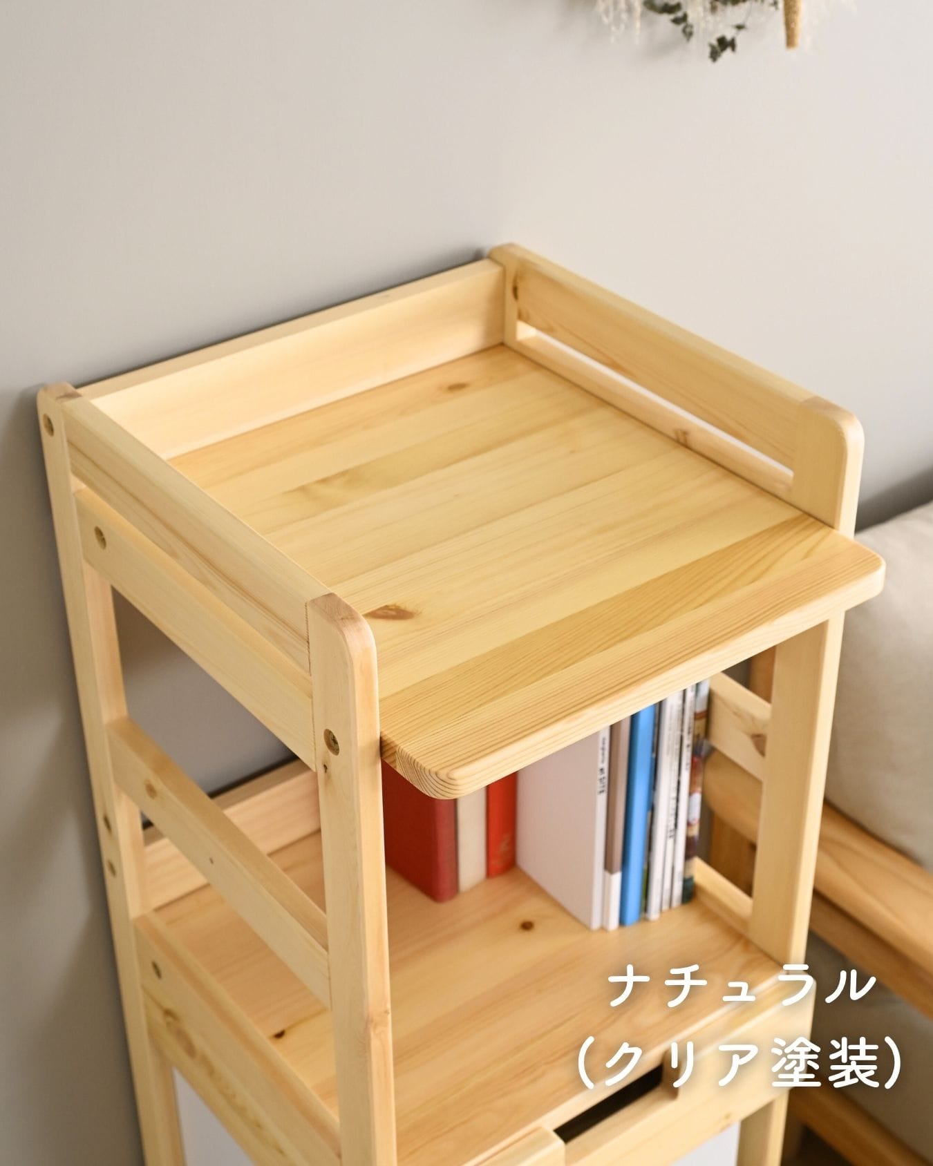 ランドセルラック パイン材 A4対応 幅36.5 奥行40 高さ113cm YRSR-1140 山善 YAMAZEN