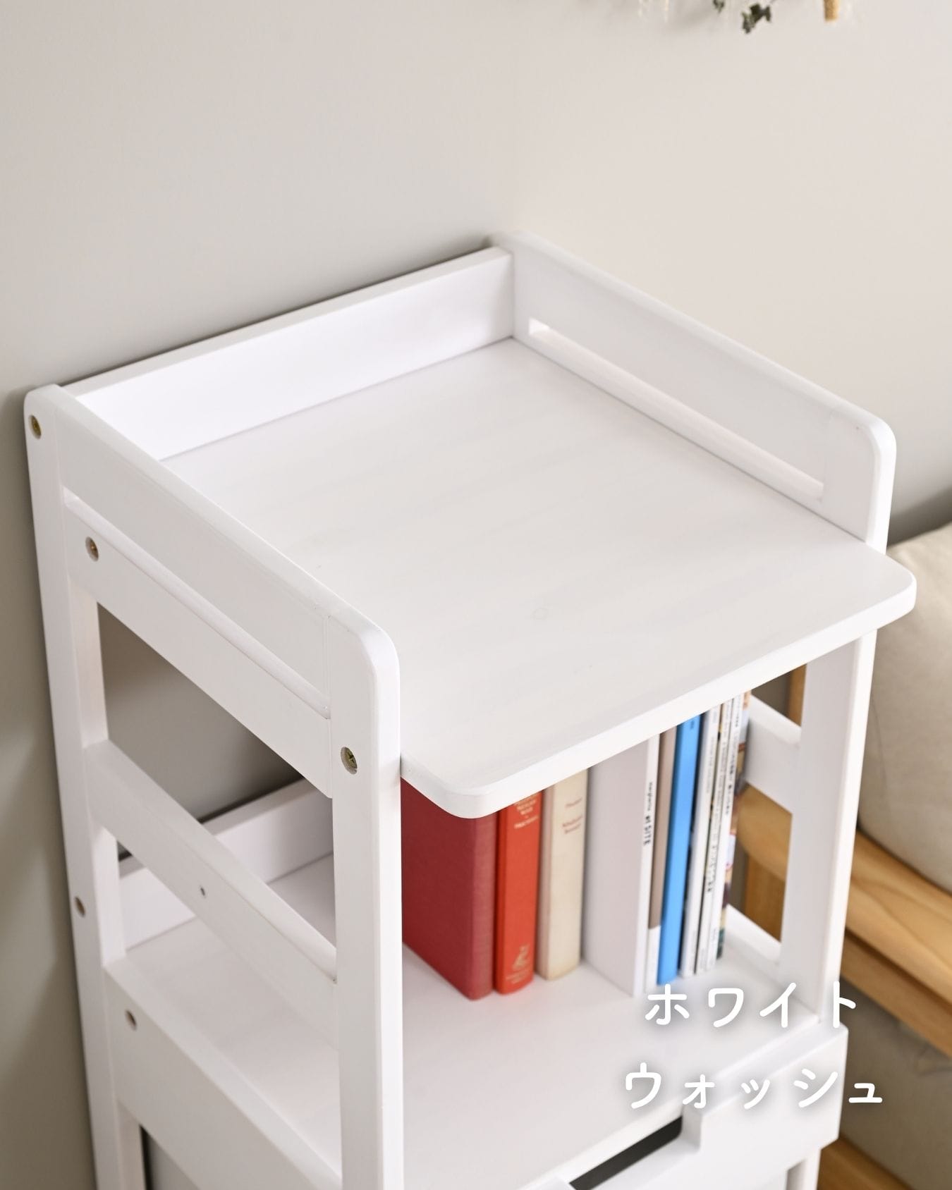 ランドセルラック パイン材 A4対応 幅36.5 奥行40 高さ113cm YRSR-1140 山善 YAMAZEN