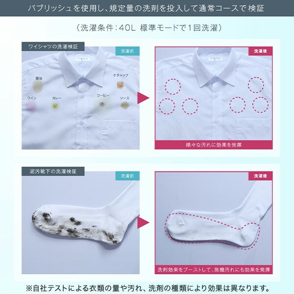 ウルトラファインバブル 洗濯機アダプタ バブリッシュ ナノバブル バブル洗浄 洗浄力 ニオイ対策 工事不要 かんたん設置 UWA-140 丸山製作所