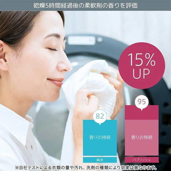 ウルトラファインバブル 洗濯機アダプタ バブリッシュ ナノバブル バブル洗浄 洗浄力 ニオイ対策 工事不要 かんたん設置 UWA-140 丸山製作所