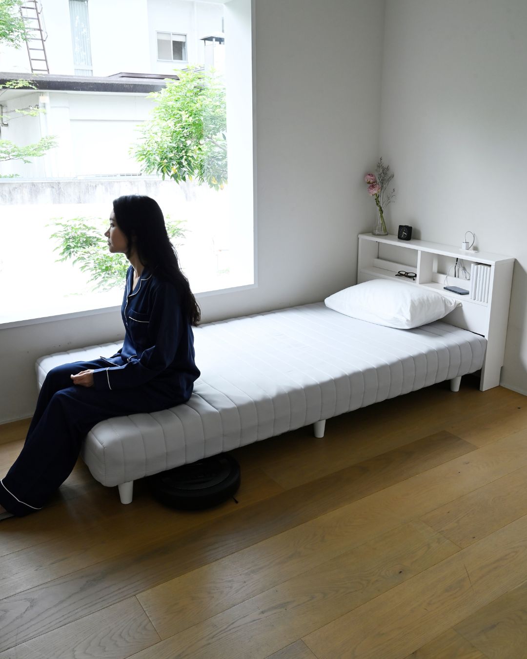 ロボット掃除機が入る 脚付きマットレス専用脚 高さ10cm ロータイプ (脚のみ) 山善 YAMAZEN