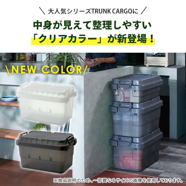 トランクカーゴ スタッキング 50L 座れる収納ボックス GHON106/GHON229/GHON108/GHON264/GHON265 リス RISU