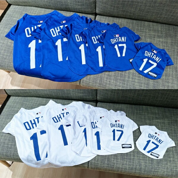 MLB公認 ロサンゼルスドジャース 大谷翔平選手モデル ユニフォーム ジャージ XS～3XL ファンタジーワールド