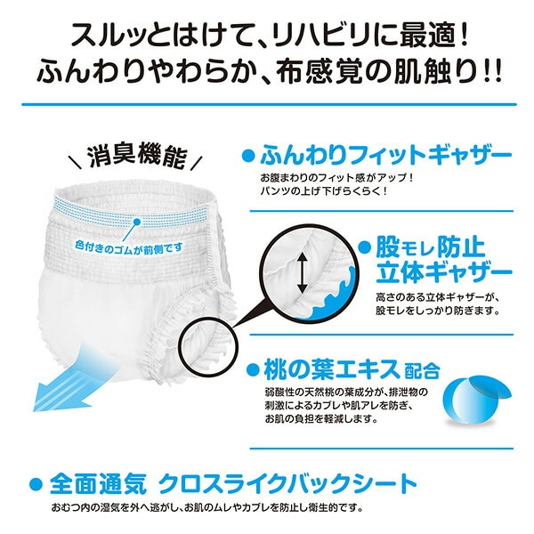 【10％オフクーポン対象】フリーネ Pro 大人用 紙おむつ 軽快パンツ M(32枚入) L(28枚入) FHP-226/FHP-227 消臭 2回分 男女兼用 日本製 ケース販売 第一衛材