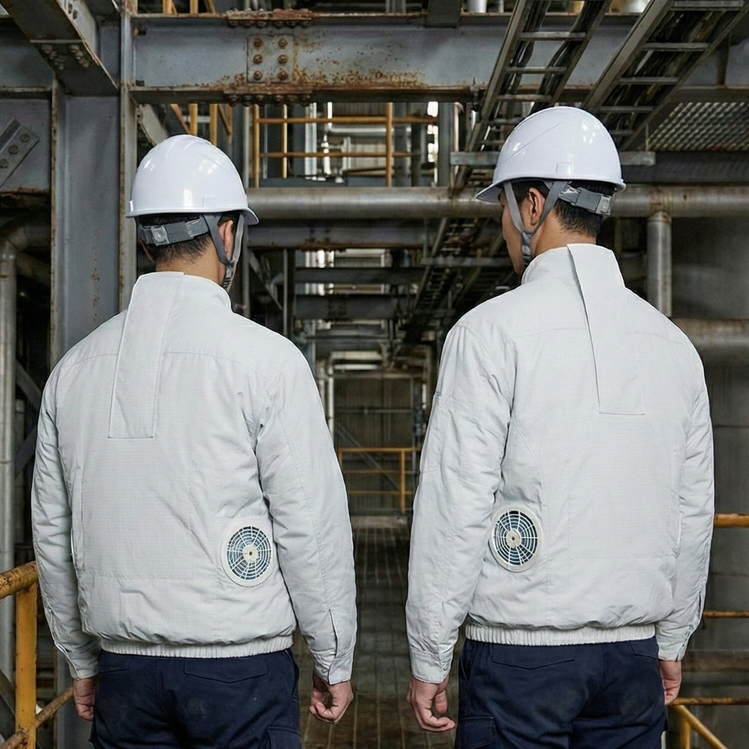 防爆ファン付きウェア AIR FLOW PRO バッテリー付き フルセット 長袖 防爆エリア対応 AFP-01 IIBT3分類エリア対応 新コスモス電機