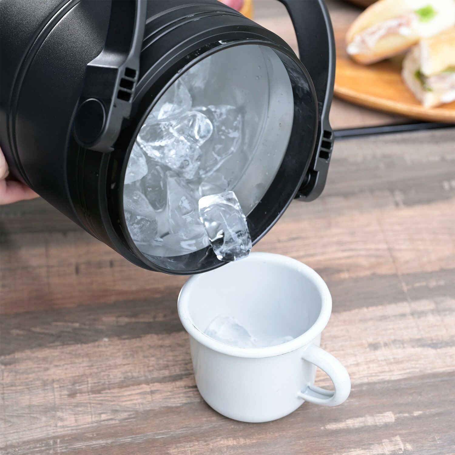 真空 アイスコンテナ 選べる2サイズ (5L/6.6L) ダイレクトクール用 水冷服チャージボトル保冷用 DCSC-5L/DCSC-6.6L 山善 YAMAZEN