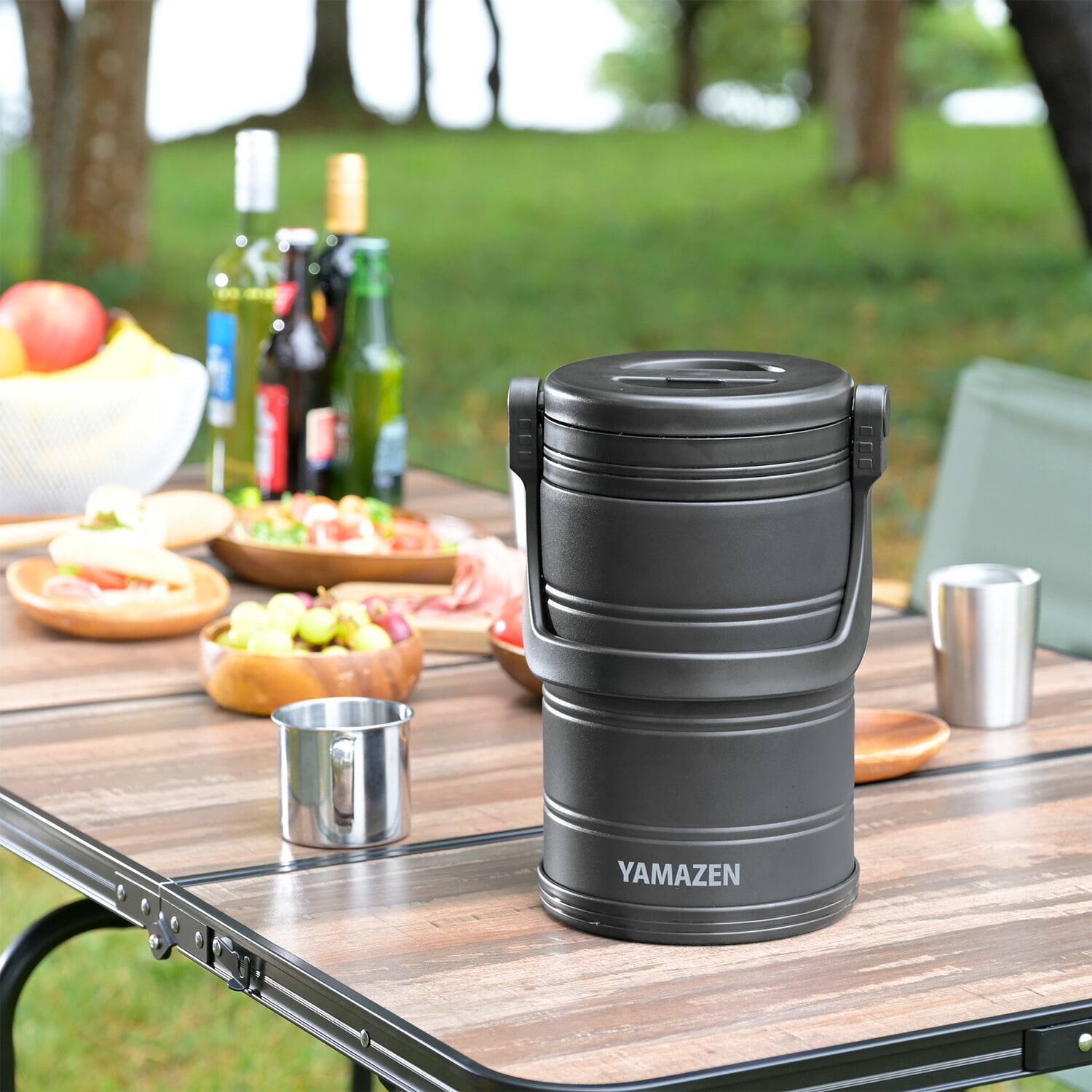 真空 アイスコンテナ 選べる2サイズ (5L/6.6L) ダイレクトクール用 水冷服チャージボトル保冷用 DCSC-5L/DCSC-6.6L 山善 YAMAZEN