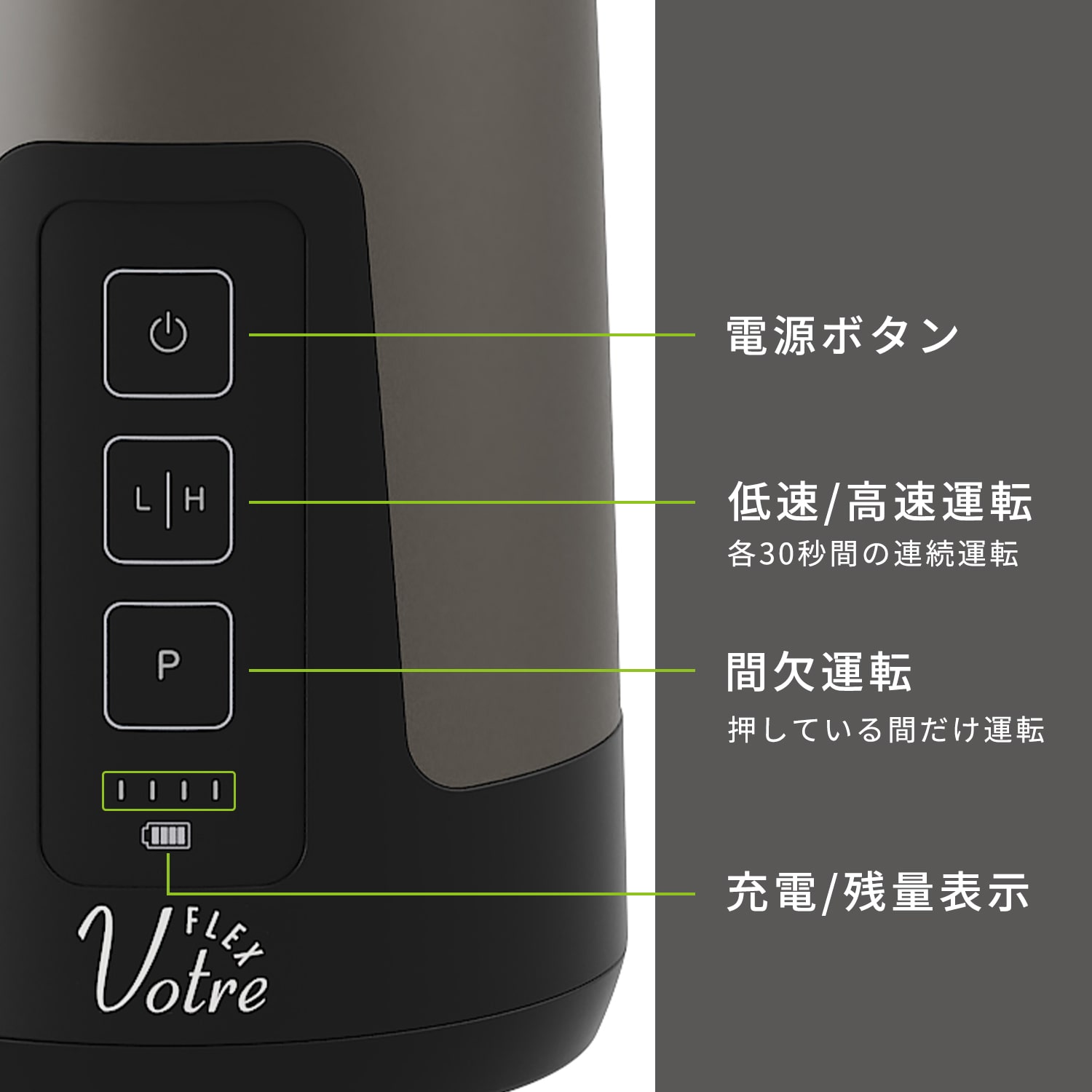 10％オフクーポン対象】 コードレスミキサー 氷対応 充電式 ブレンダー