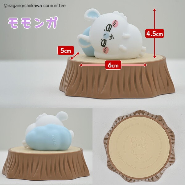 ちいかわデスクトップライト (ちいかわ/ハチワレ/うさぎ/モモンガ/くりまんじゅう/シーサー) 393-PXXP055 ワイヤレス充電器付き エクスプラス