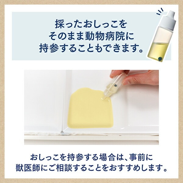 ニャンとも清潔トイレ おしっこチェックキット 1回分 猫用 エステー