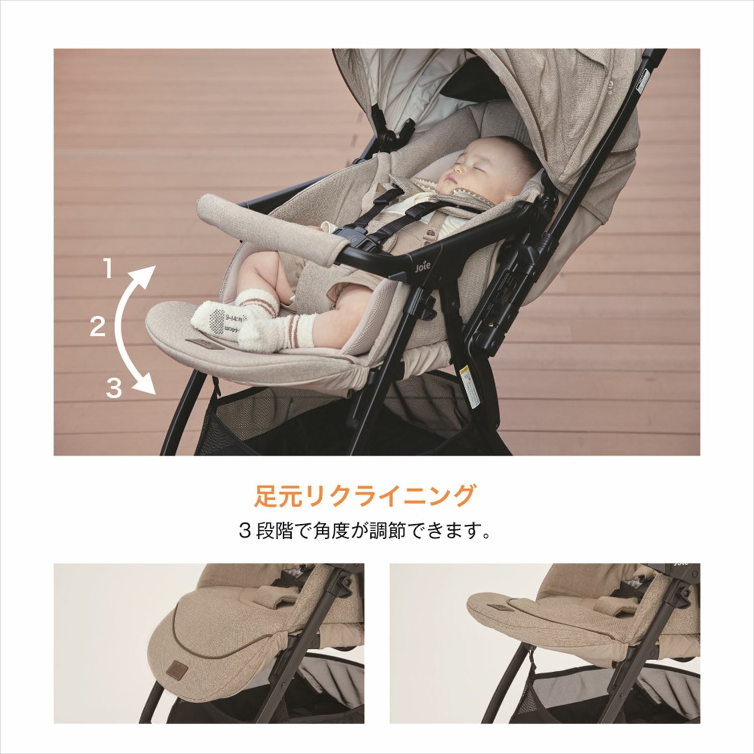 Joie ベビーカー スマバギ 4WD フレックス 両対面式 (生後1か月から体重15kg) 41557/41558 カトージ KATOJI