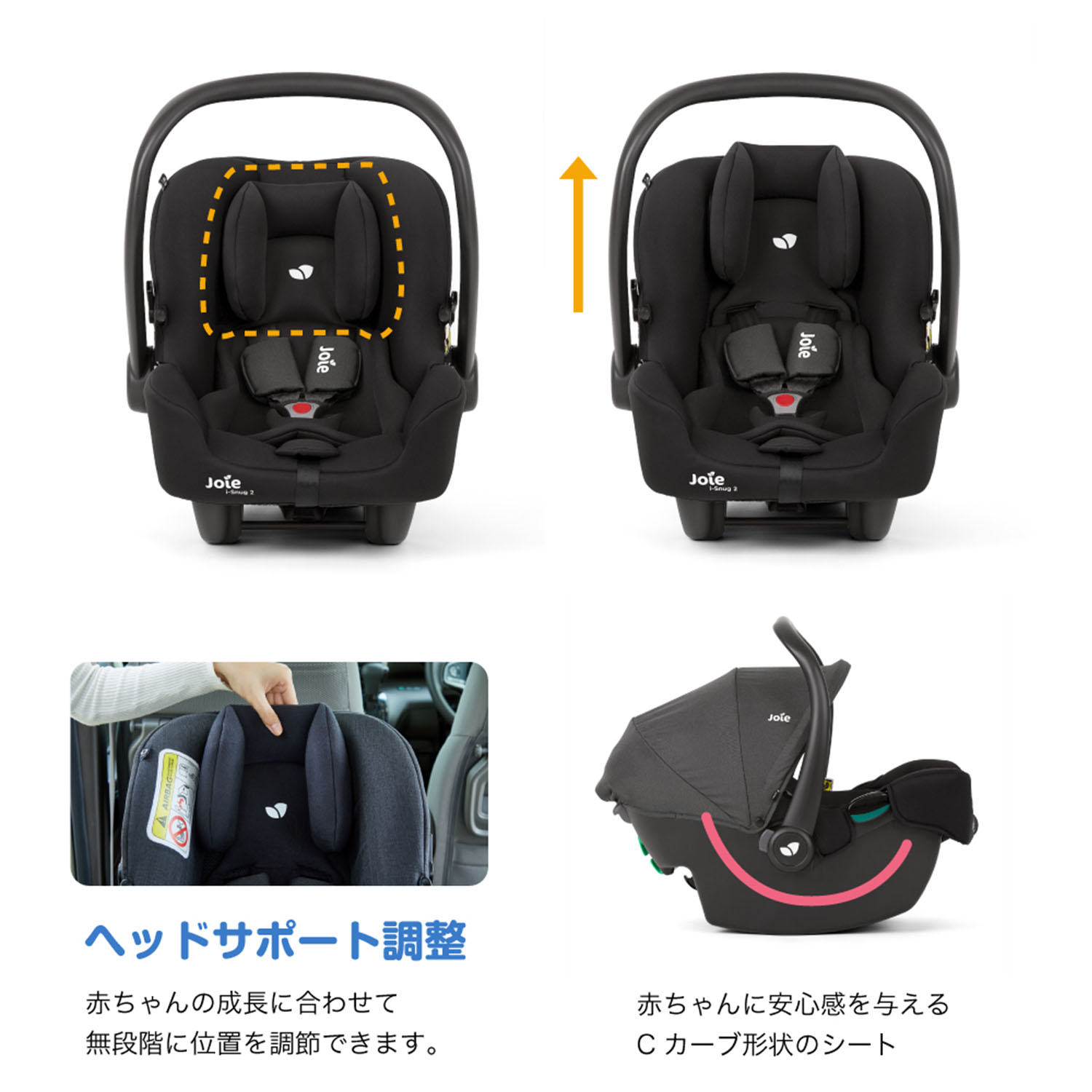 ジョイー Joie トラベルシステム パクトプロ ベビーカー + チャイルドシート 2点セット 41538 カトージ KATOJI