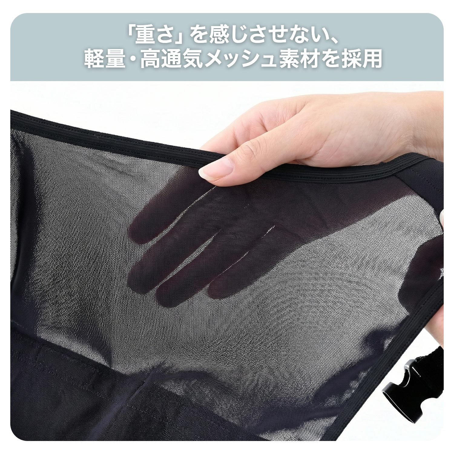 冷却ベスト 保冷剤4個セット フリーサイズ 男女兼用 メッシュ ブラック IV-F5＆IPV-155 山善 YAMAZEN