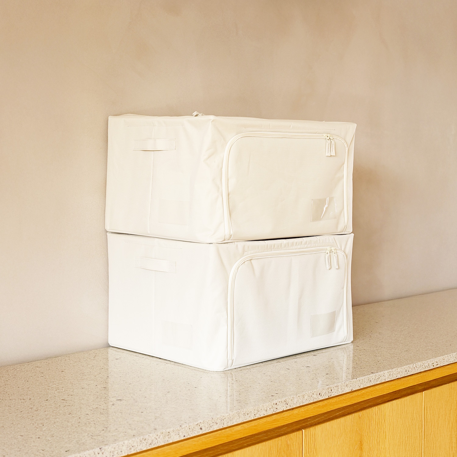 収納ボックス 頑丈 フタ付き (幅50 奥行38.5 高さ28cm) 2個/4個セット 山善 YAMAZEN