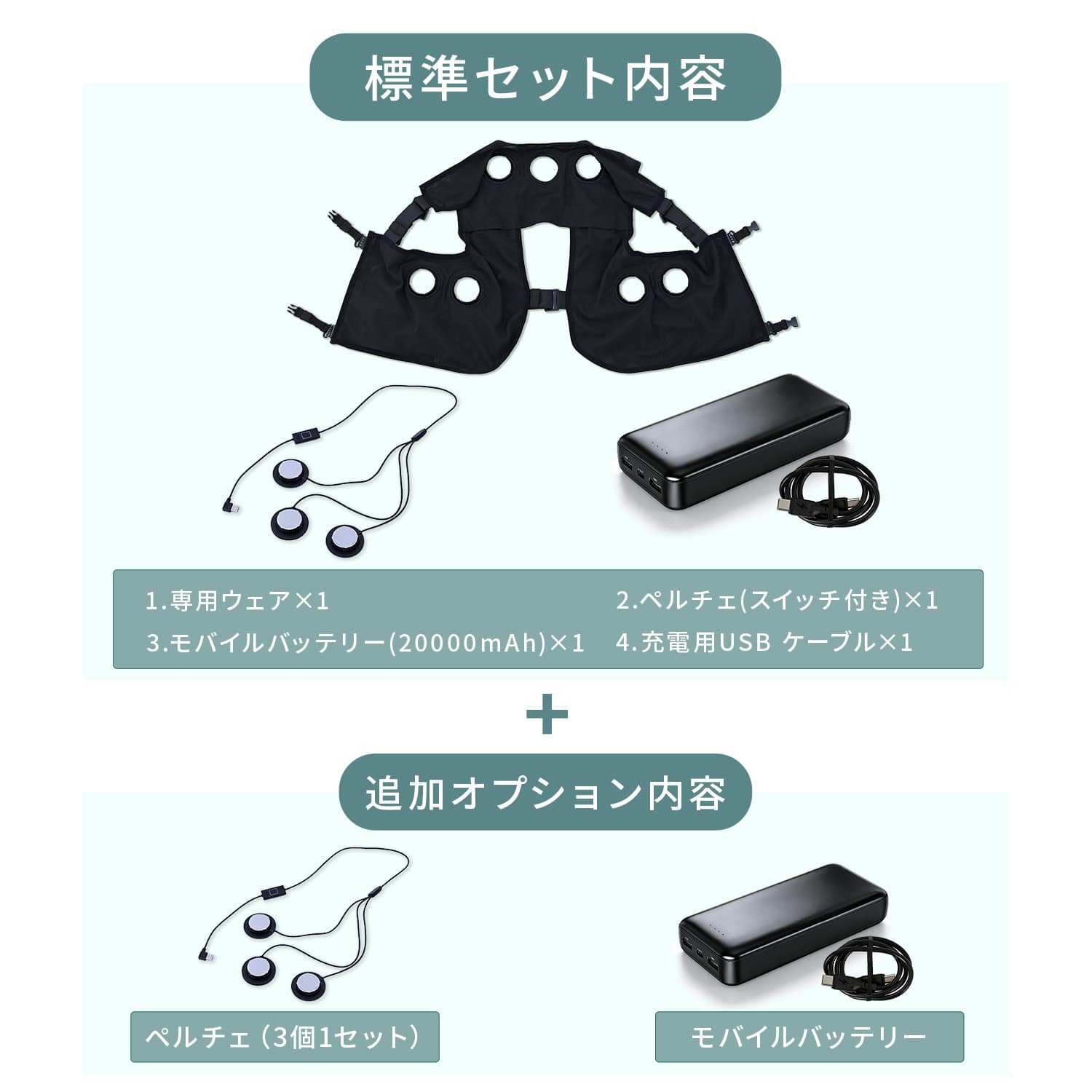 ペルチェベスト メッシュ 冷却/加熱 フリーサイズ YPLT-FM3 山善