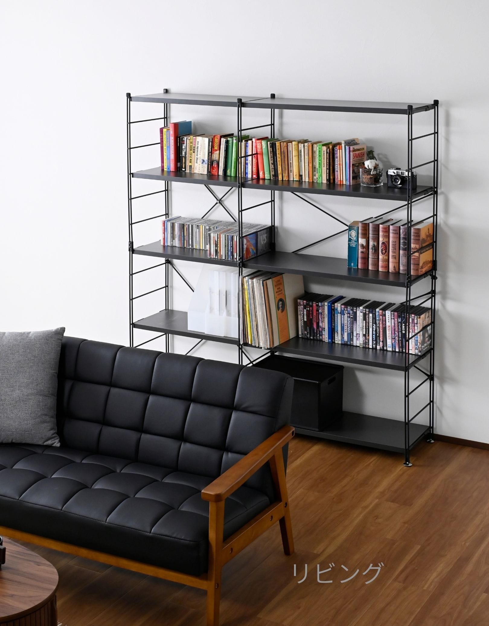 キッチンラック ウッドシェルフ 奥行スリム 木製棚板 3/4/5段 幅65/85.5 奥行34 高さ85/123.5/161cm 山善 YAMAZEN