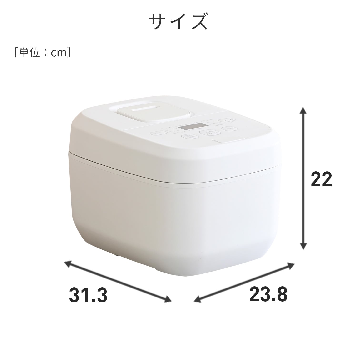 炊飯器 5.5合 IH炊飯器 10種類炊き分け機能 (低温調理/保温/予約/炊き分け/おかゆ/早炊き) YJV-E10 山善 YAMAZEN