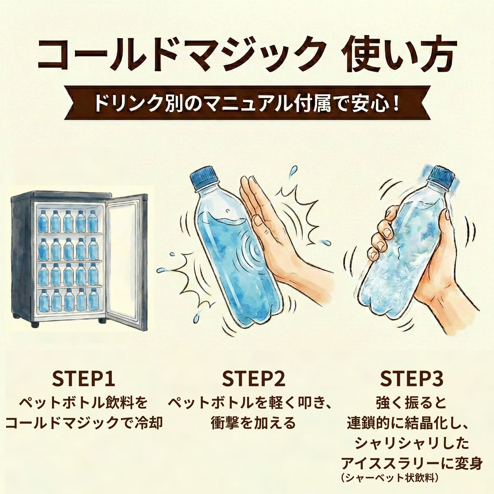 飲める氷が作れる冷凍庫 93L コールドマジック 霜取り不要 ファン式 ICF-FU90 グレー 山善 YAMAZEN