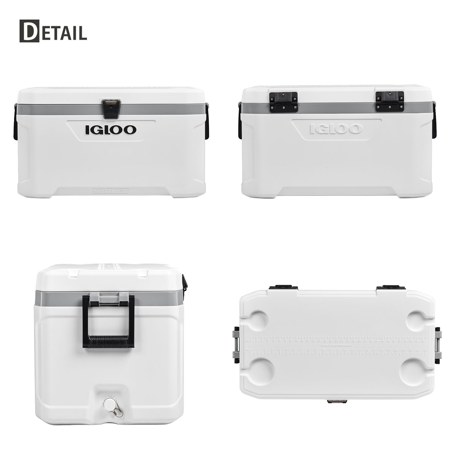 クーラーボックス 大型 マリーンウルトラ70 (66.5L) 釣り 50548 ホワイト イグルー IGLOO