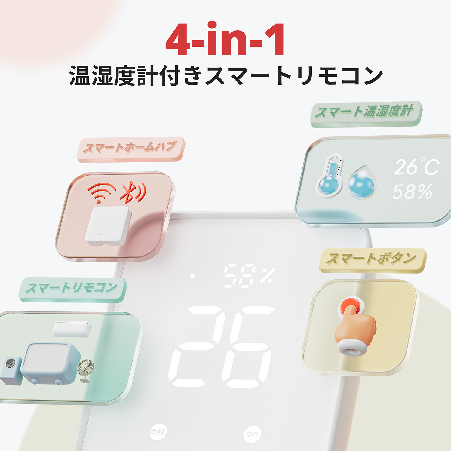 ハブ2 スマートリモコン W3202106 (Alexa GoogleHome IFTTT Siri SmartThings対応) SwitchBot スイッチボット