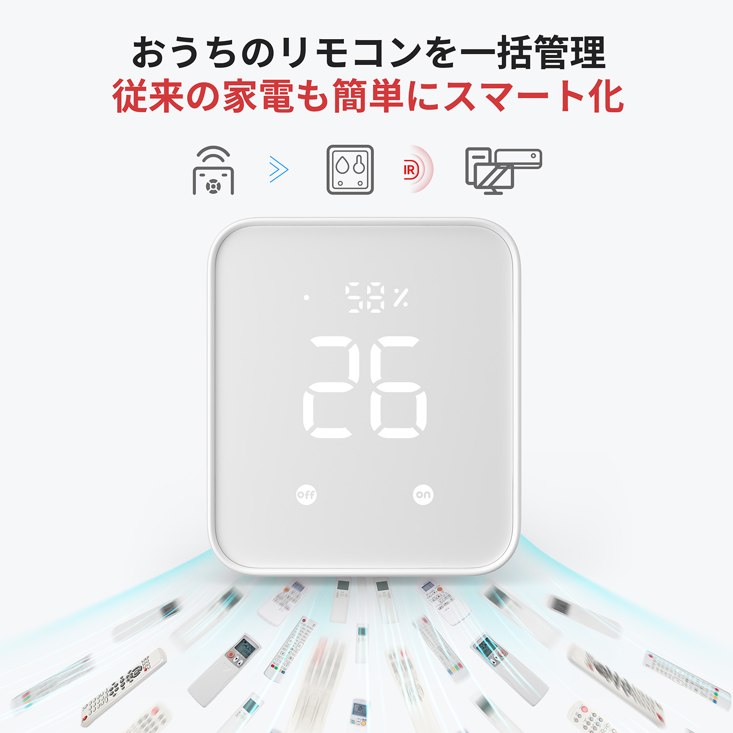 ハブ2 スマートリモコン W3202106 (Alexa GoogleHome IFTTT Siri SmartThings対応) SwitchBot スイッチボット