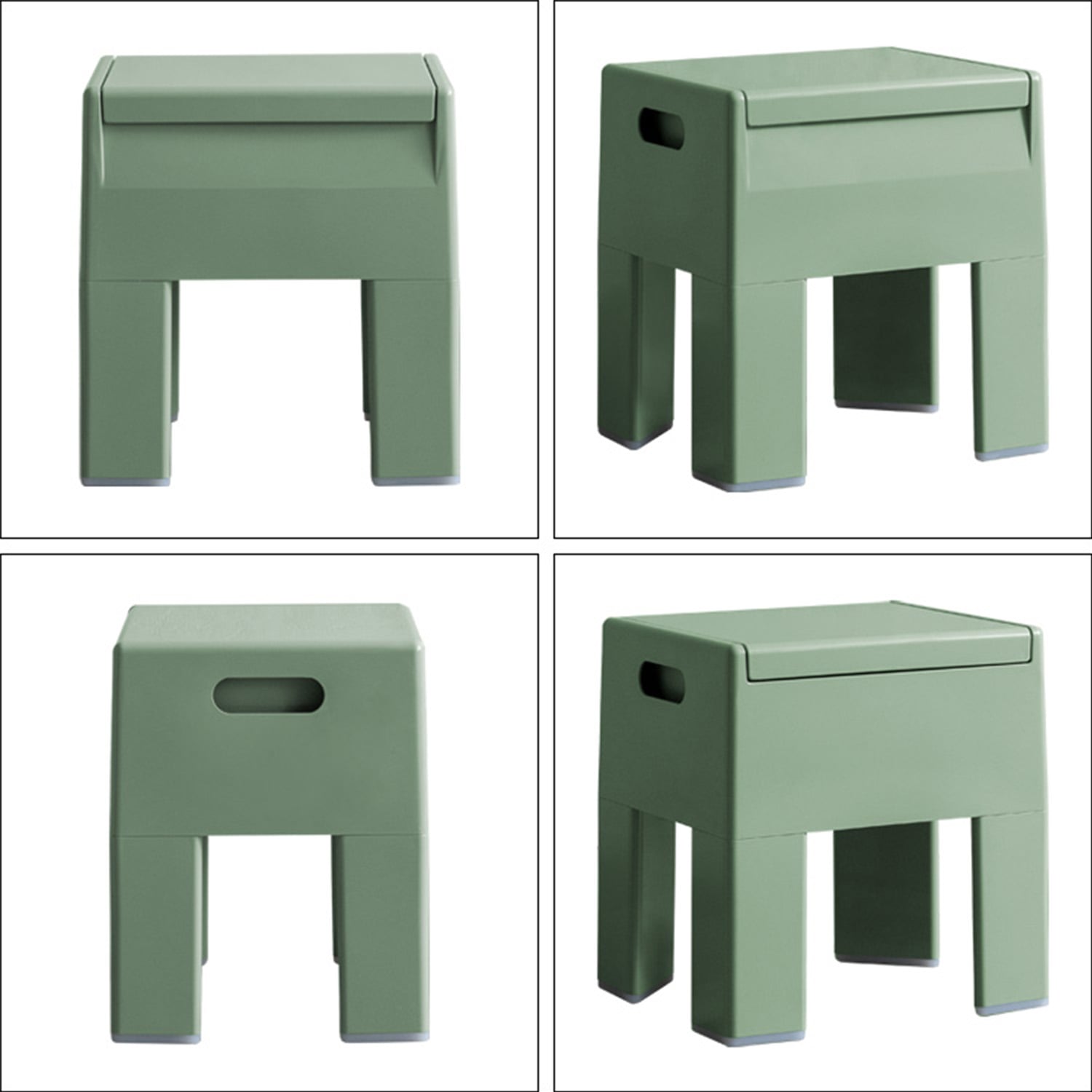 Ponetta (ポネッタ) スツール フタ付き 収納ボックス (幅38x奥行31x高さ40cm) CH-H40 宮武製作所