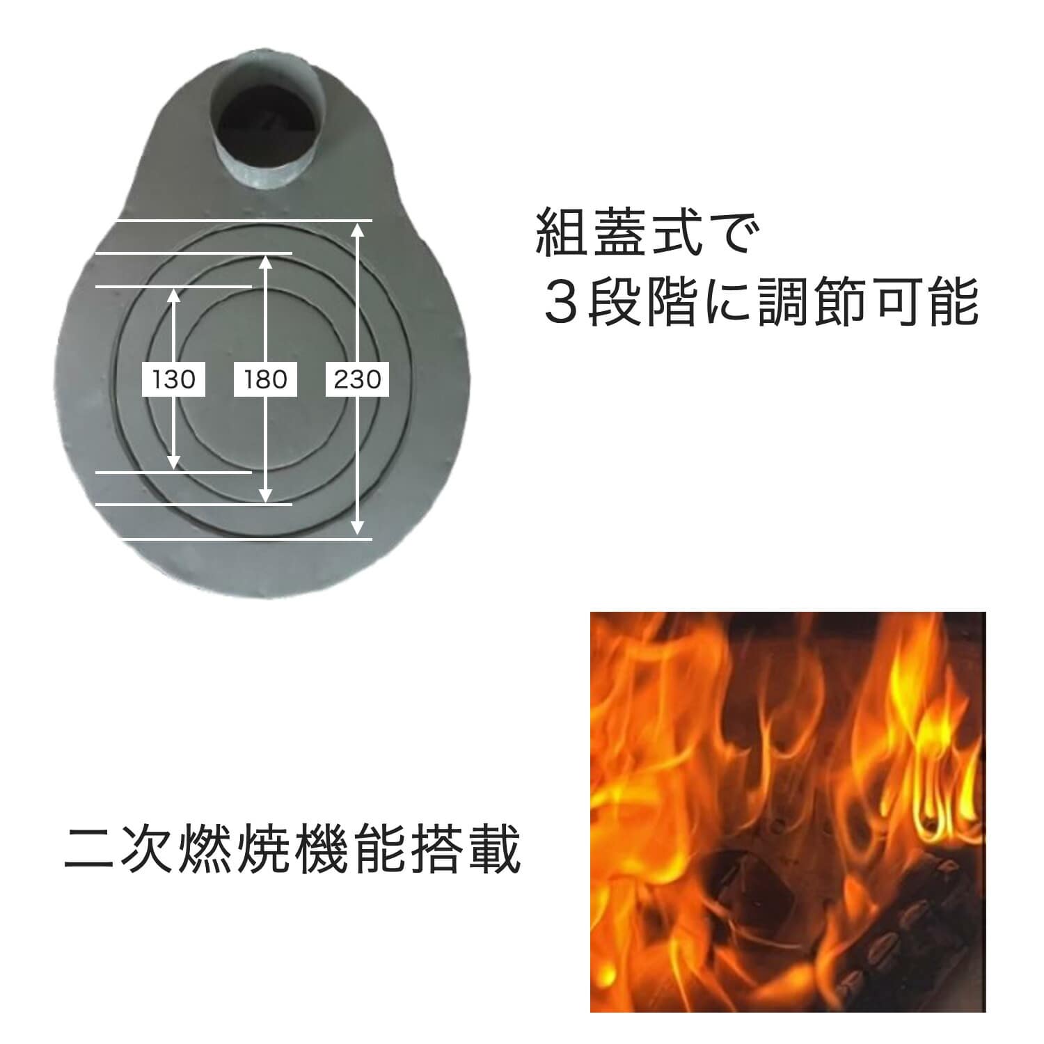 薪ストーブ 時計型 ガラス窓付き ミニ 日本製 AF-40 ホンマ製作所 HONMA