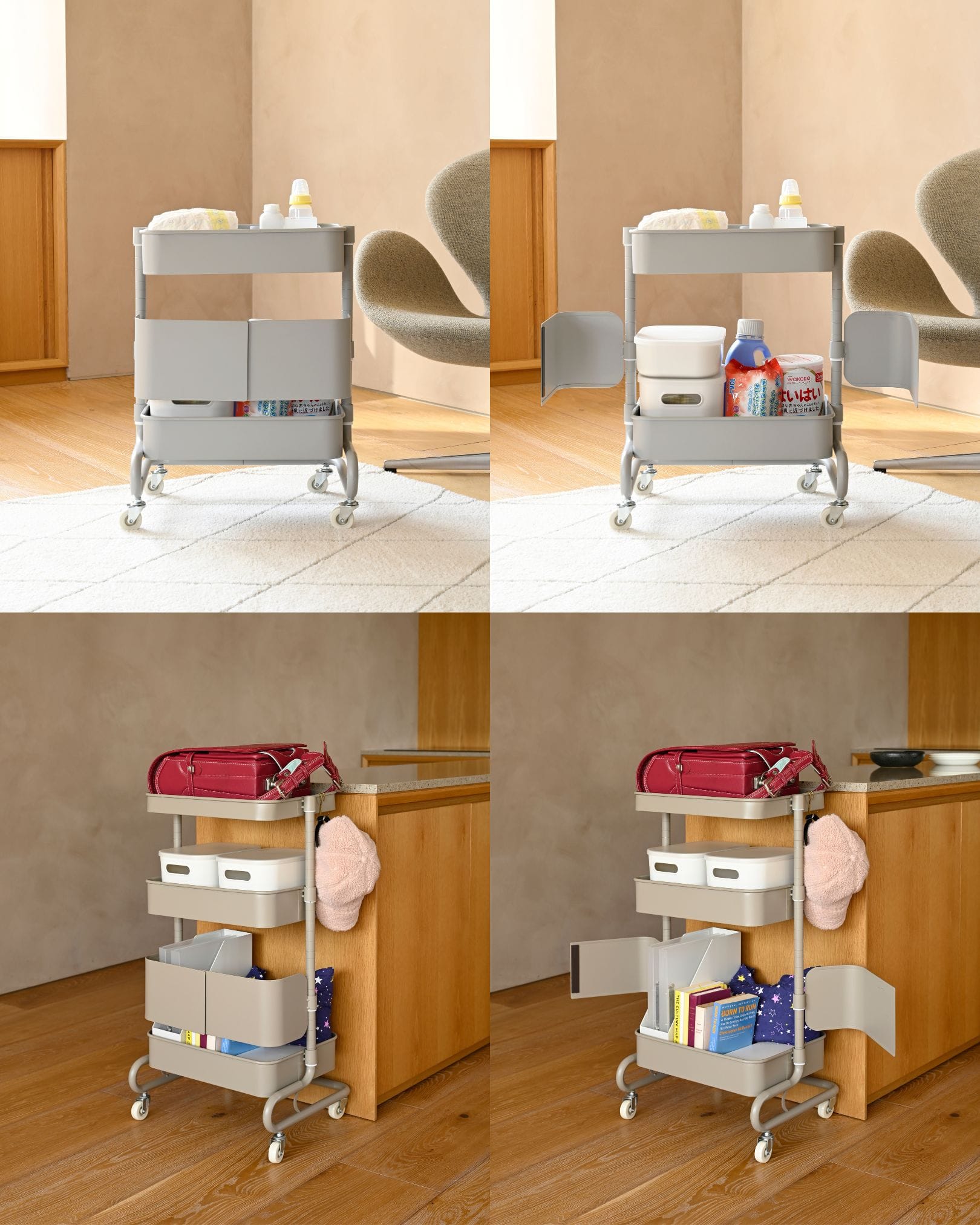 バスケットトローリー専用 扉 (※パーツのみ ※本体別売り) LATR-D 山善 YAMAZEN