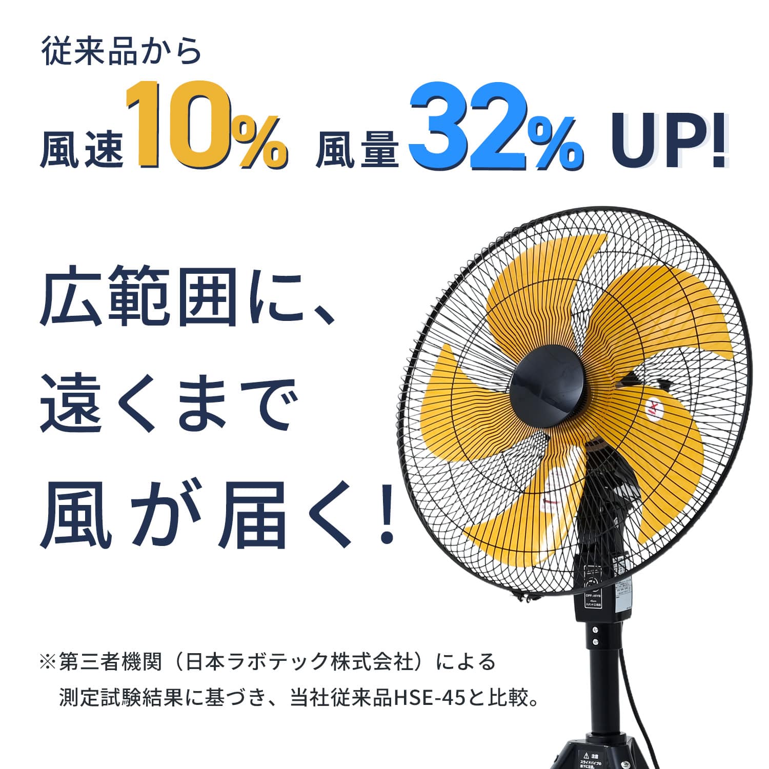 【10％オフクーポン対象】 工場扇 45cm 大風量 5枚羽根 三脚折り畳み収納 選べるオプション (ミストキット) OPF-45YB/MK-12SC ナカトミ NAKATOMI