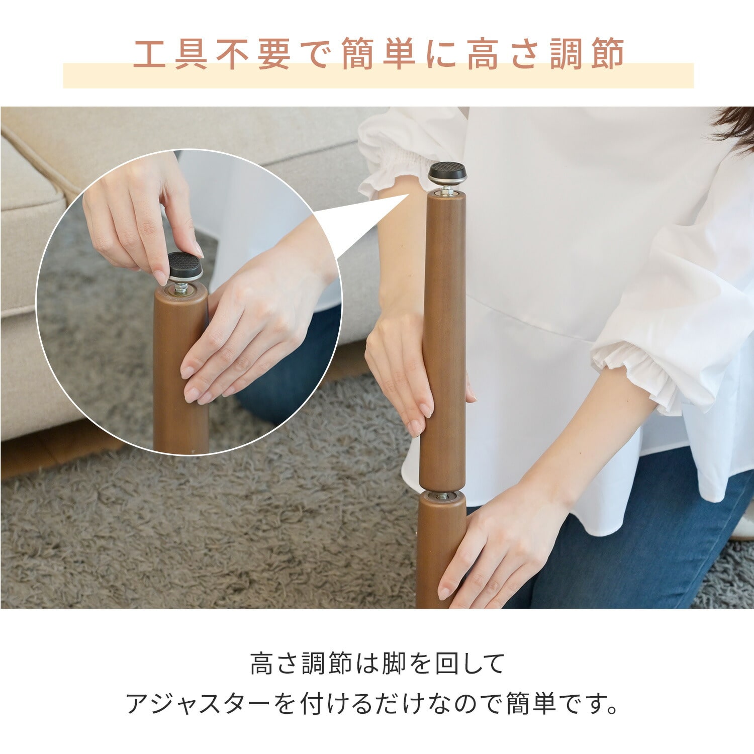 こたつ 長方形 ハイタイプ 高さ調節 (80×60/105×60/120×70cm) GAH-F80602/GAH-F105602/GAH-F120702 山善 YAMAZEN