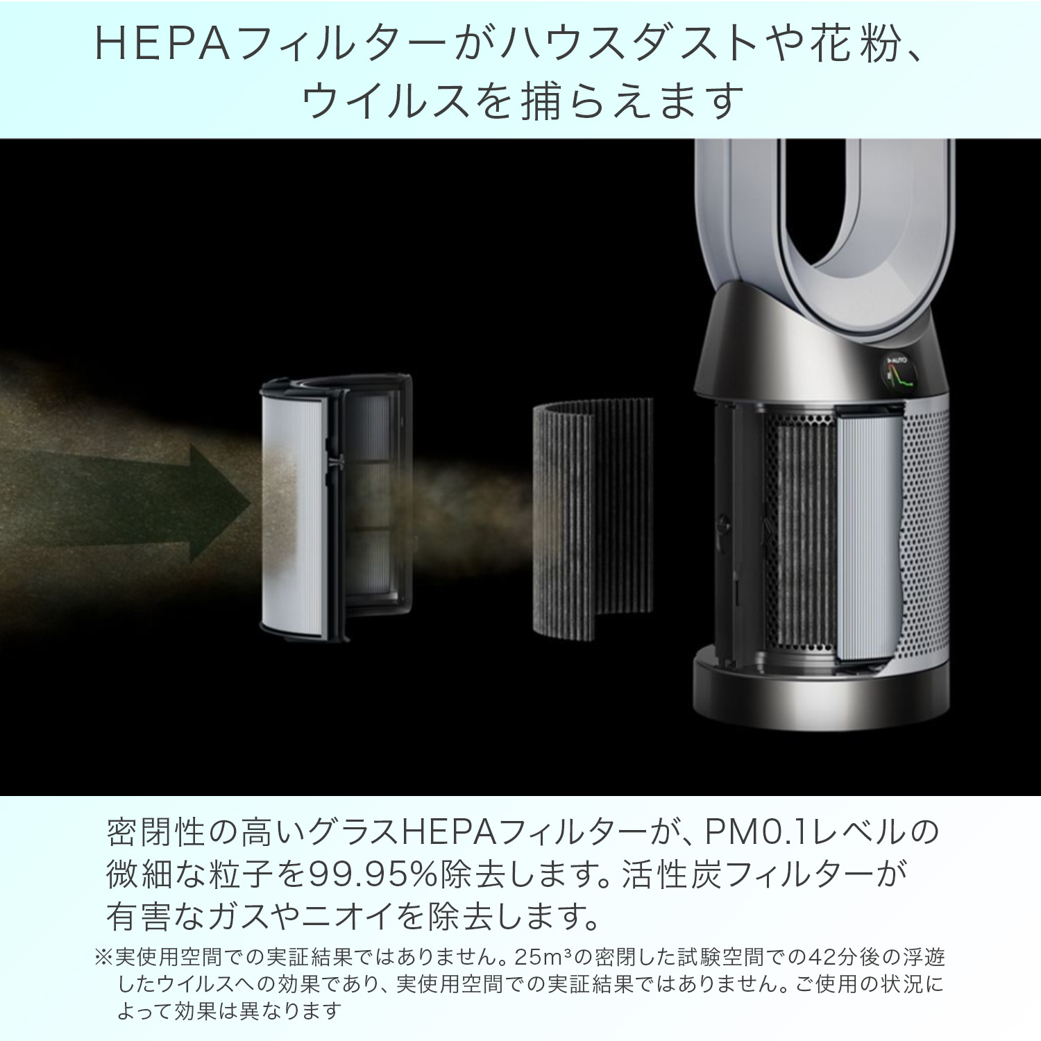 ダイソン Purifier Cool Gen1 空気清浄ファン 風量調節10段階 TP10 WW ダイソン dyson