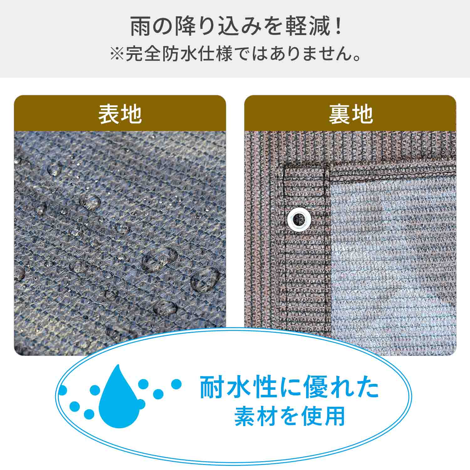 サンシェード スクリーン (UVカット率84％/遮光率87％/耐水度983) 3サイズ WRGS-1020 WRGS-2020 WRGS-2030 山善 YAMAZEN