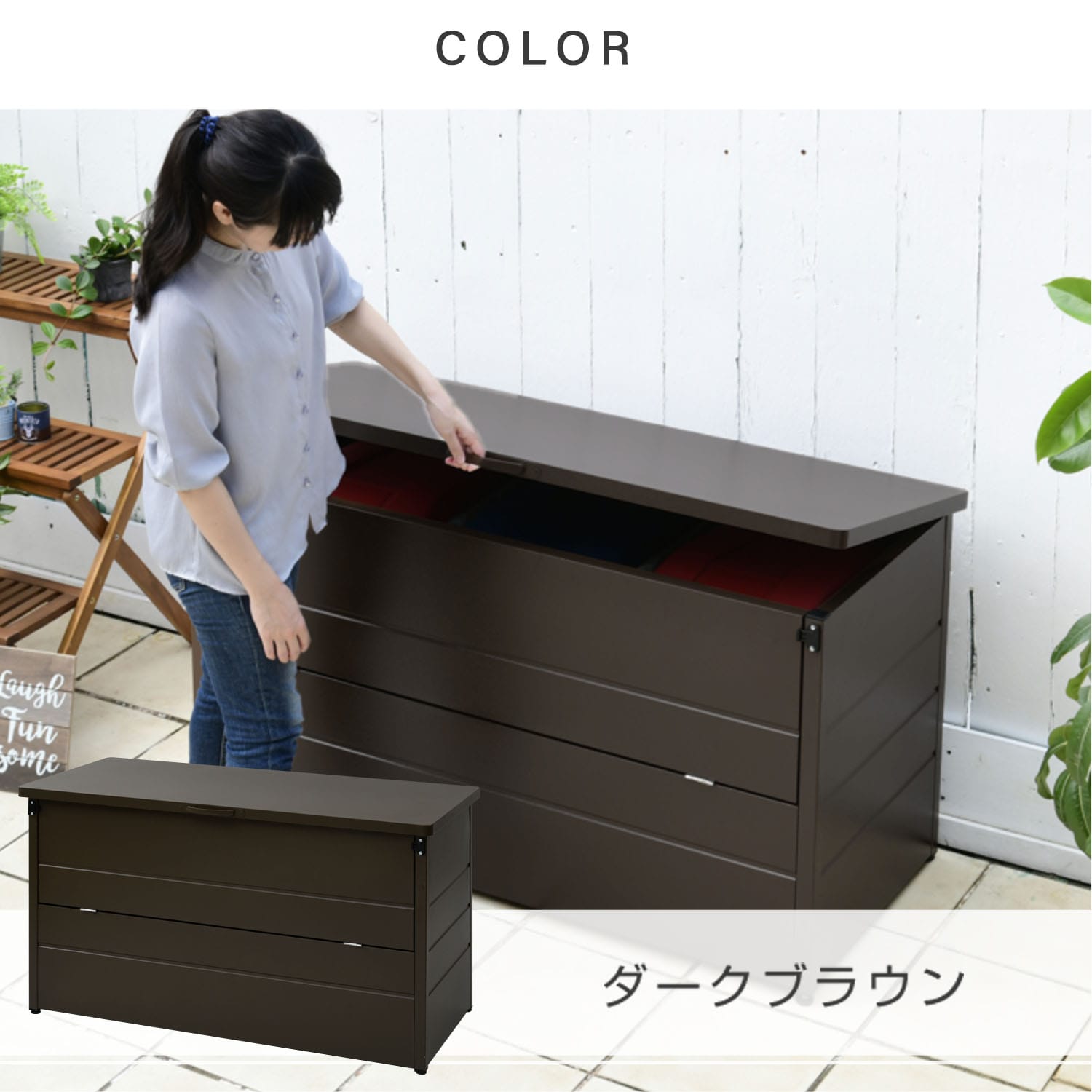 大型ダストボックス 屋外用 大容量 DB-125N | 山善ビズコム オフィス
