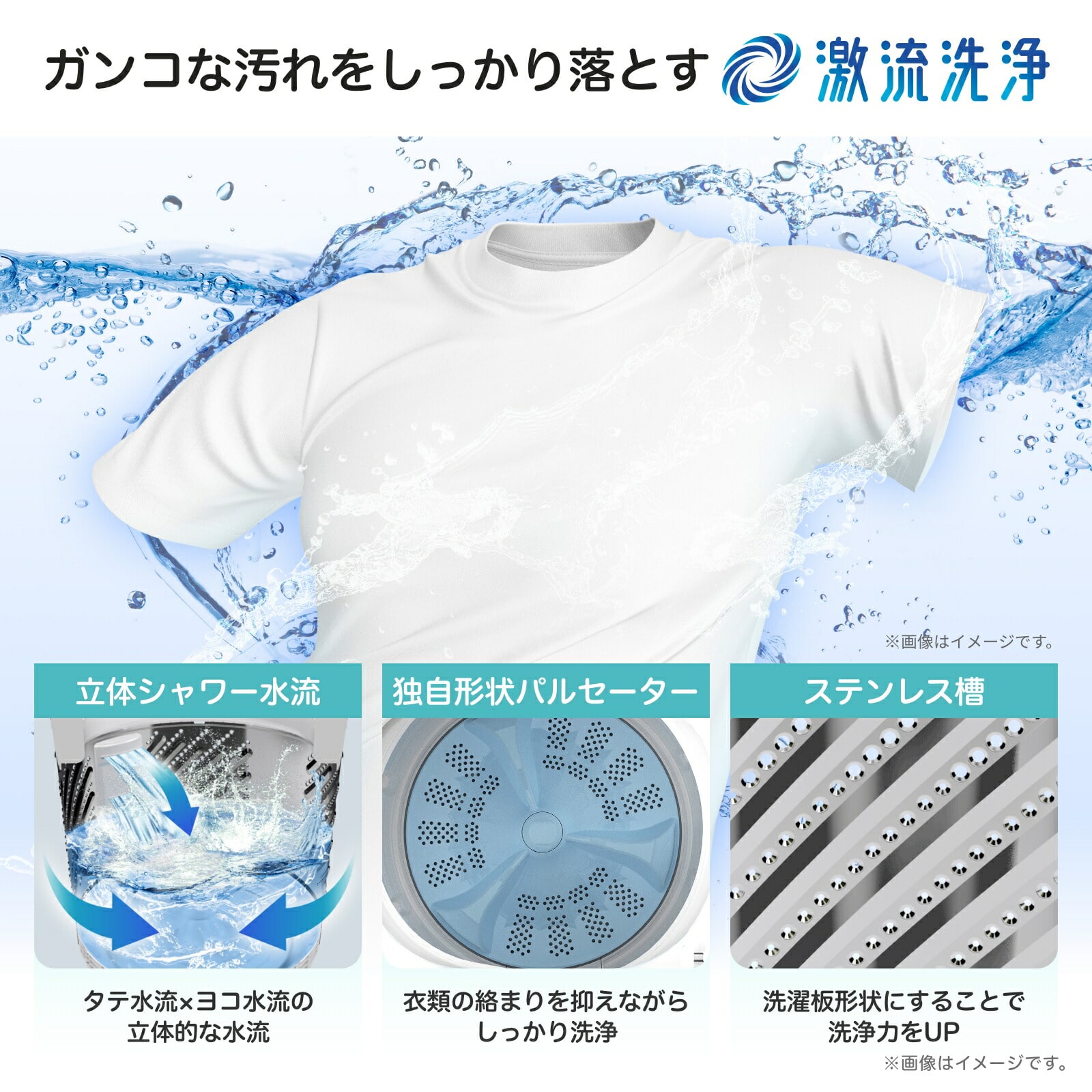 洗濯機 縦型 全自動洗濯機 洗濯5.5kg 最短10分洗濯 HW-K55L ホワイト ハイセンス Hisense