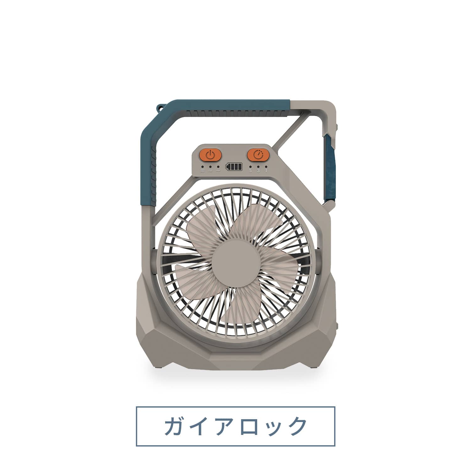 アウトドア扇風機 2電源仕様(USB電源/リチウム電池) 風力4段階 コードレスネイチャーFAN SF-DFC29トップランド TOPLAND