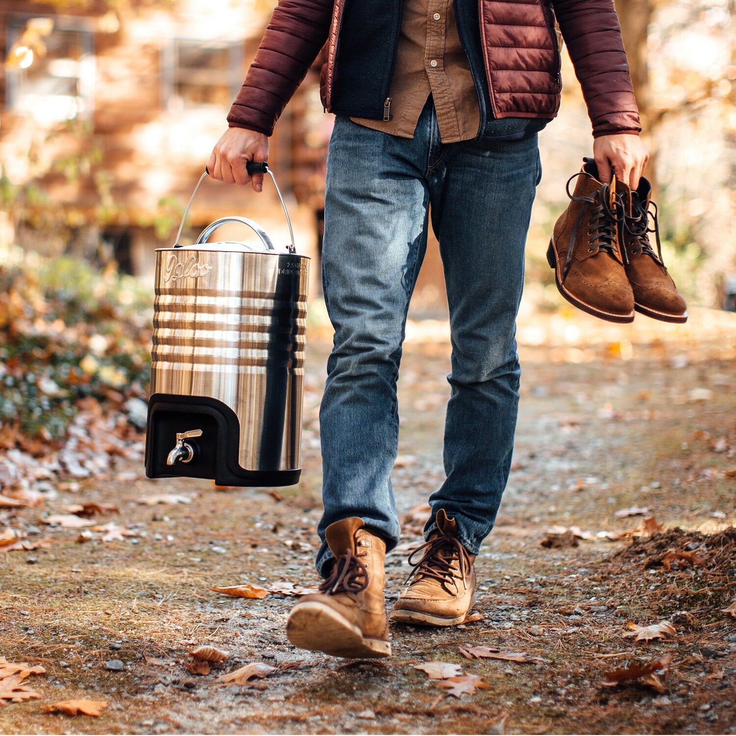 ステンレスジャグ レガシー 2.5ガロン(9.5L) (2017年限定品番 復刻版) 133077 イグルー IGLOO