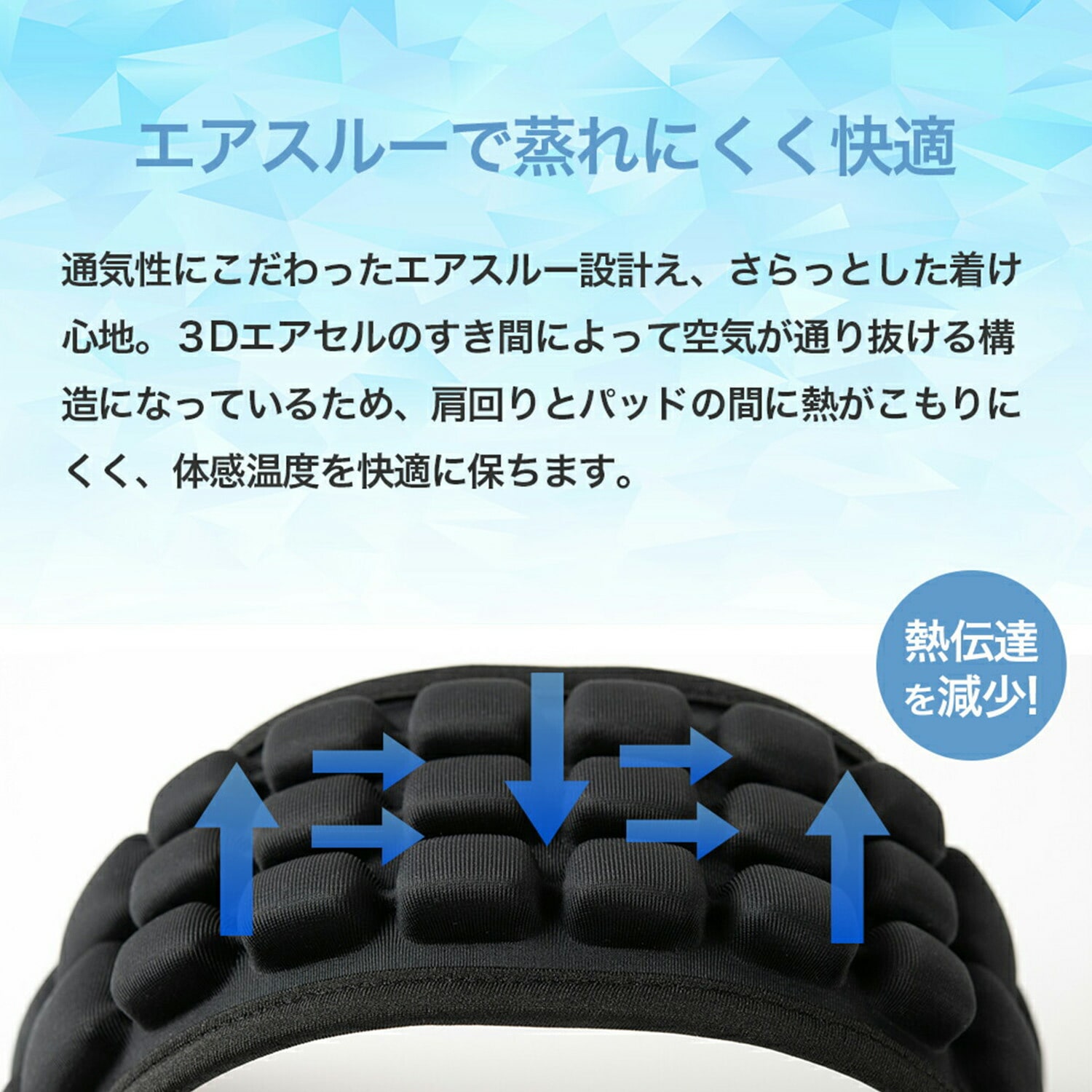 肩楽クッション 2本入り 肩 減圧 負担軽減 姿勢サポート J-KRK-910 JFT JAPAN