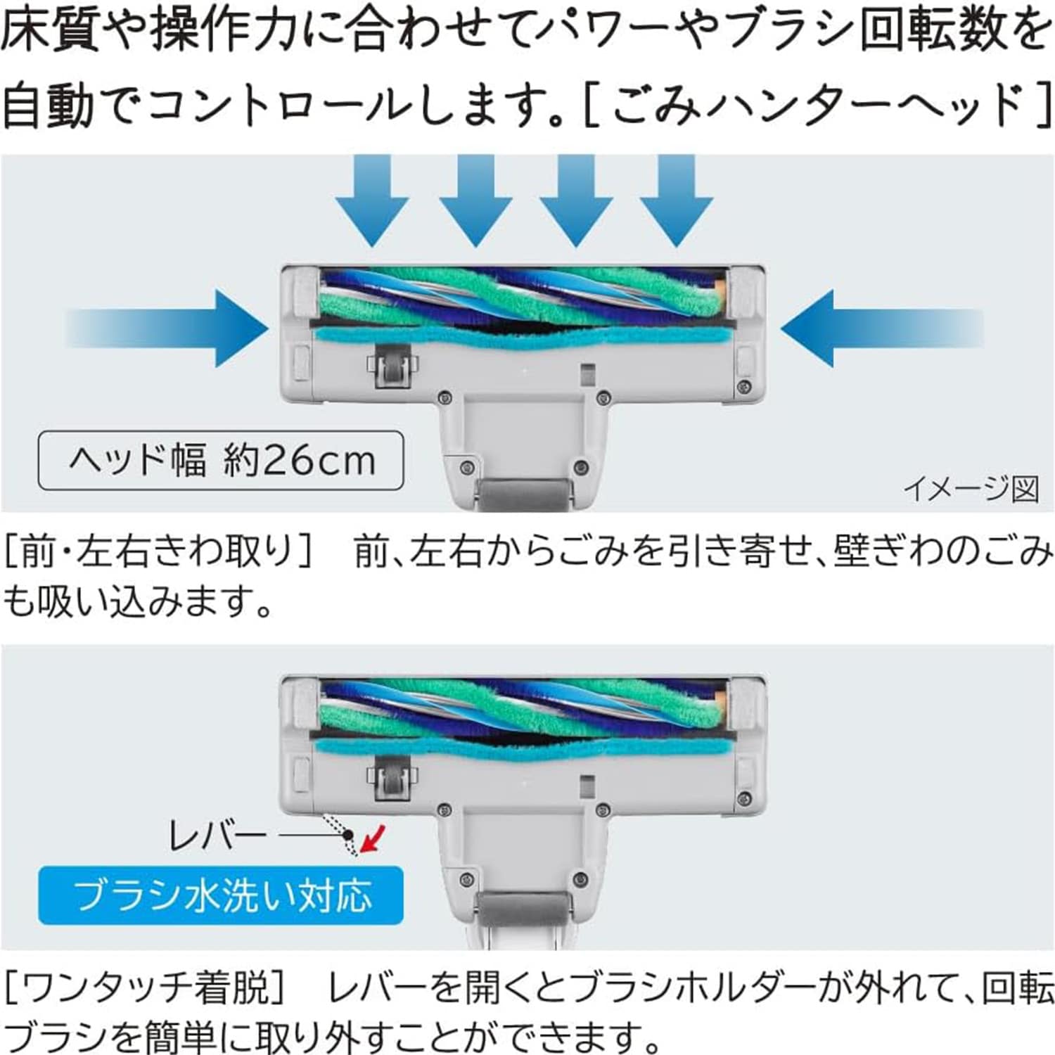 紙パック式 掃除機 かるパック キャニスター式 抗菌加工 日本製 CV-KP90M 日立 HITACHI