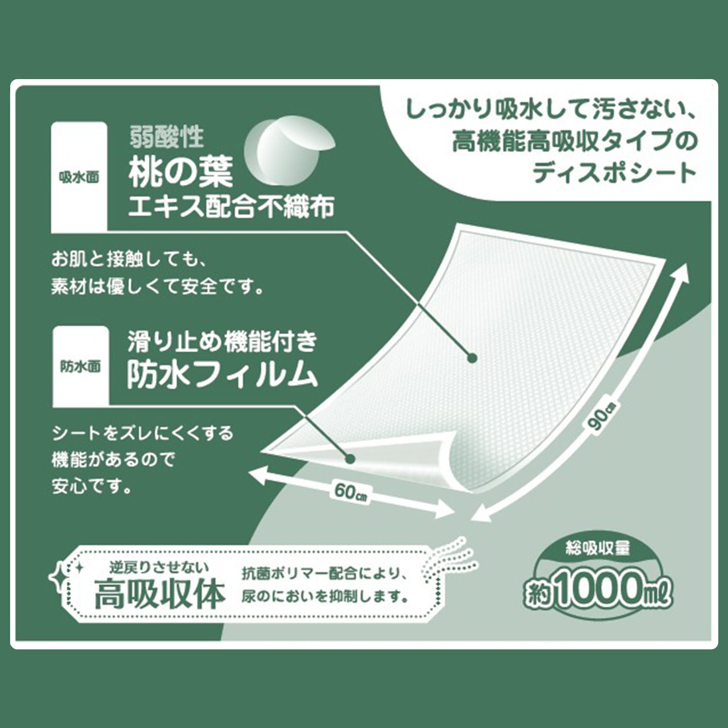 フリーネ Pro 介助用 吸水シート 60×90cm 日本製20枚×4(80枚) FKS-303 第一衛材